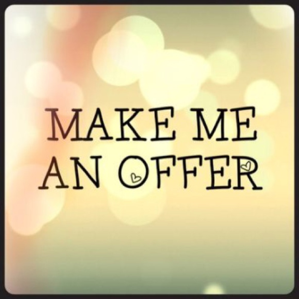Feel free to make me an offer! 🌸